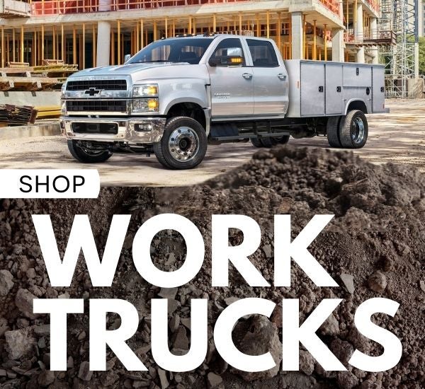 Work Truck on Job Site