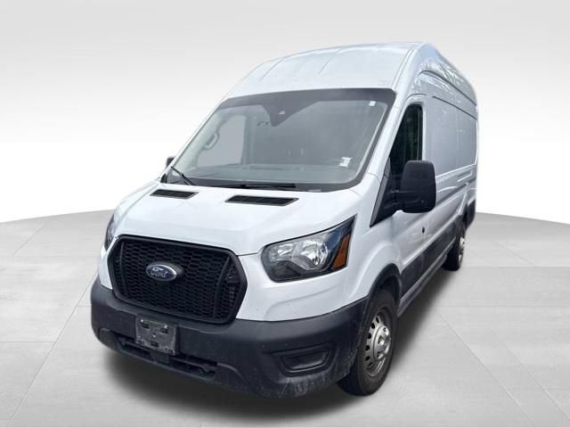 2023 Ford Transit Cargo Van T250 in White — front three-quarter view