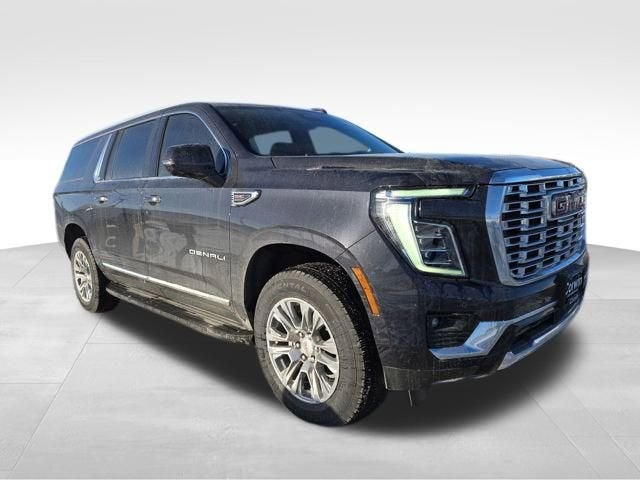 2026 GMC Yukon XL Denali in Titanium Rush Metallic — front three-quarter view