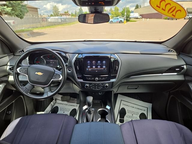 2022 Chevrolet Traverse — rear three-quarter view