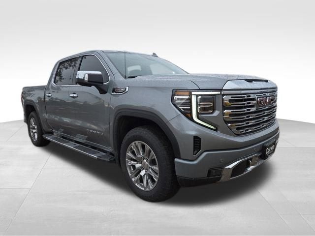 2026 GMC Sierra 1500 Denali in Sterling Metallic — front three-quarter view