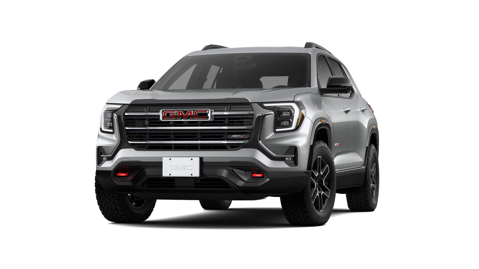 2026 GMC Terrain AT4 in Sterling Metallic — front three-quarter view