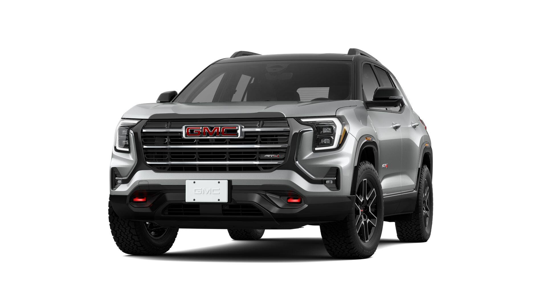 2026 GMC Terrain AT4 in Sterling Metallic — front three-quarter view