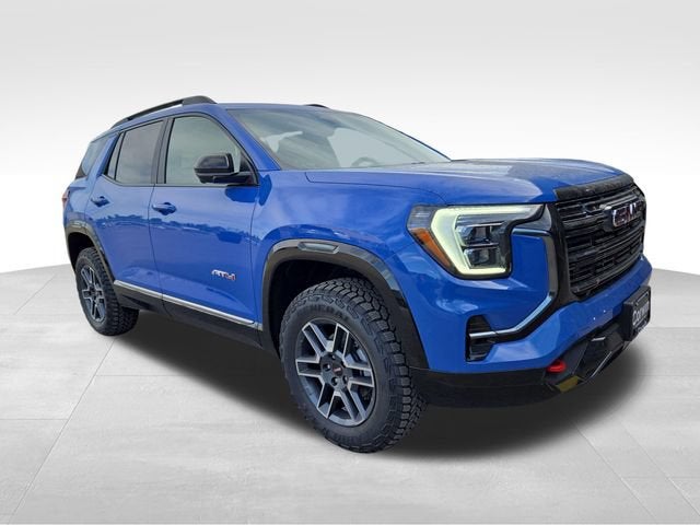 2026 GMC Terrain AT4 in Rapids Metallic — front three-quarter view