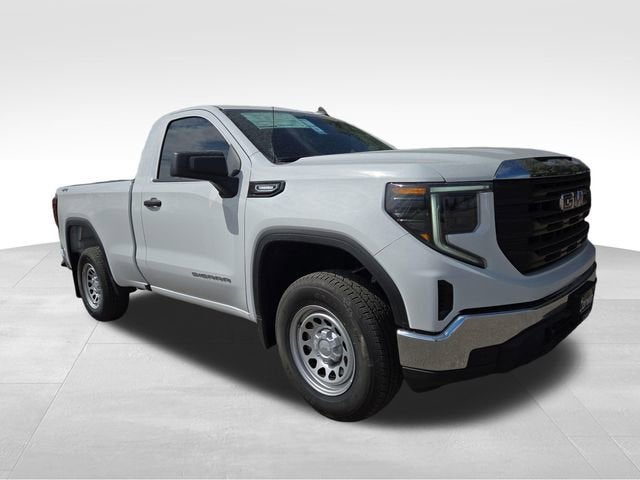 2026 GMC Sierra 1500 Pro in Summit White — front three-quarter view