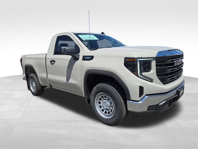 2026 GMC Sierra 1500 Pro in Coastal Dune — front three-quarter view