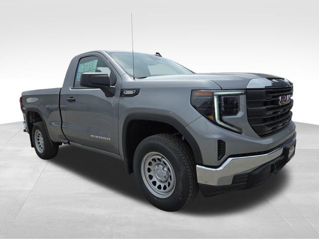 2026 GMC Sierra 1500 Pro in Sterling Metallic — front three-quarter view