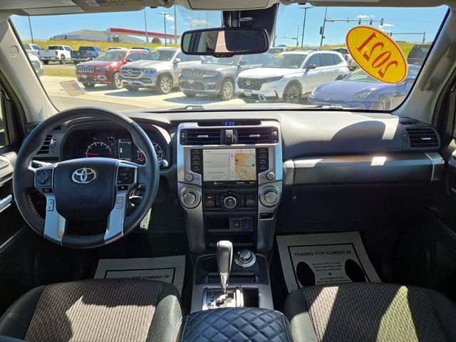 2021 Toyota 4Runner — rear three-quarter view