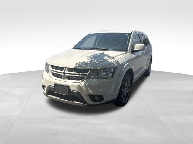 2019 Dodge Journey GT in Vice White — front three-quarter view